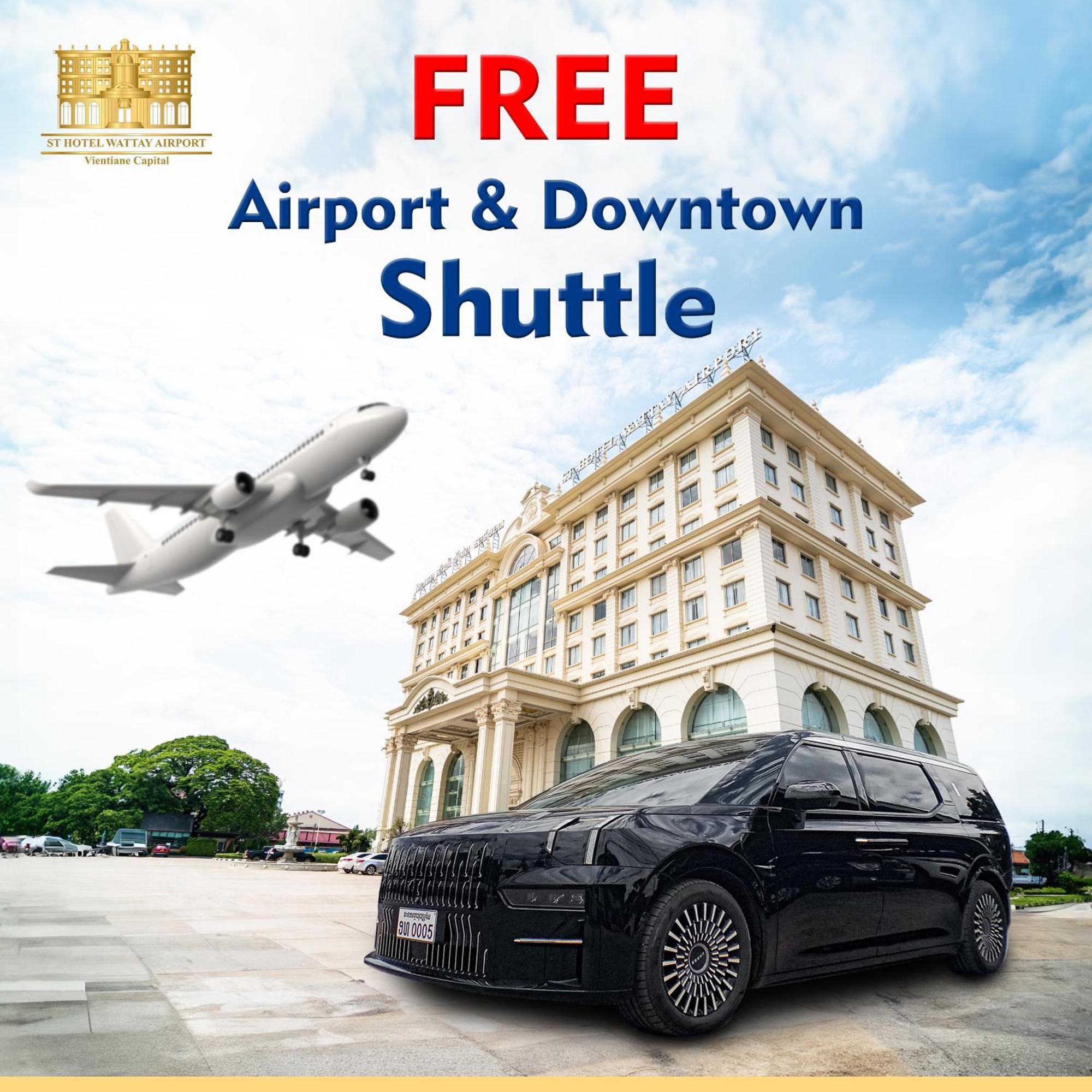 St Hotel Wattay Airport Βιεντιάν Εξωτερικό φωτογραφία